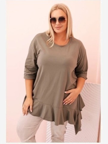 Dámska blúzka Plus Size z...