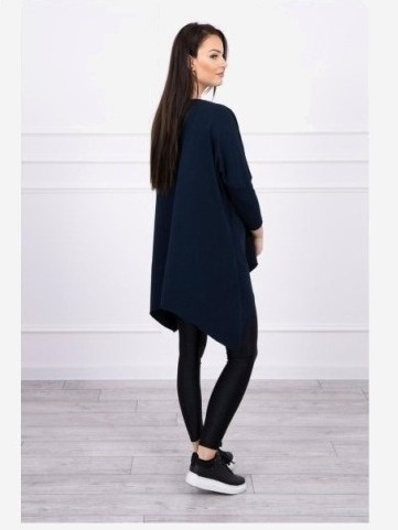 Tunika s potlačou Darling námornícka modrá S/M - L/XL
