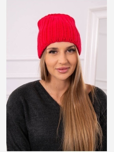 Dámska čiapka Rebeka K345 červená
