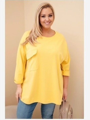 Dámska blúzka Plus Size s...