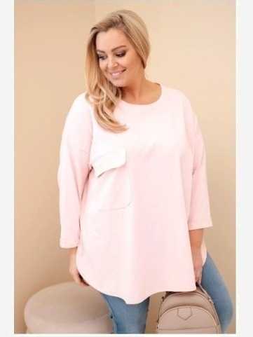 Dámska blúzka Plus Size s...
