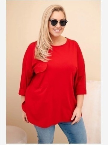 Dámska blúzka Plus Size z...