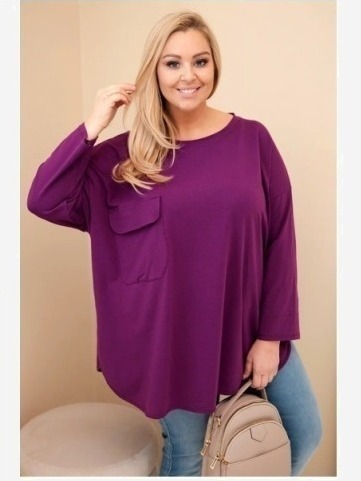 Dámska blúzka Plus Size s...
