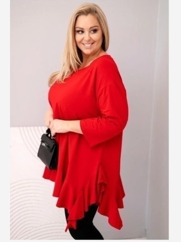 Dámska blúzka Plus Size s...
