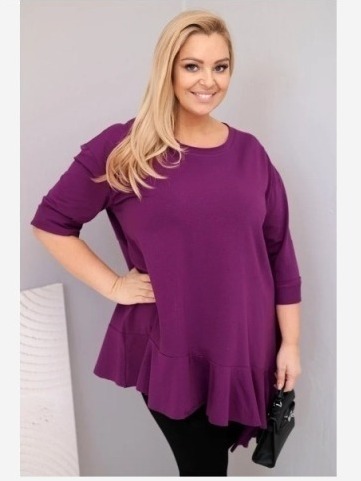 Dámska blúzka Plus Size s...