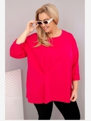 Dámska blúzka plus size s...