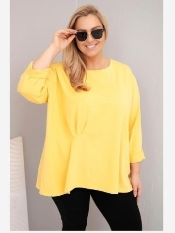 Dámska blúzka plus size s...
