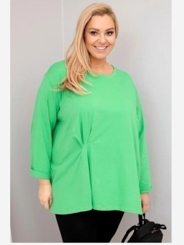 Dámska blúzka plus size s...