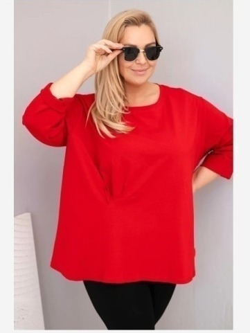 Dámska blúzka plus size s...