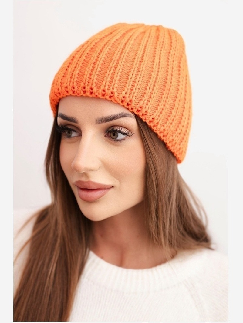 Dámska čiapka Rebeka K345 oranžová