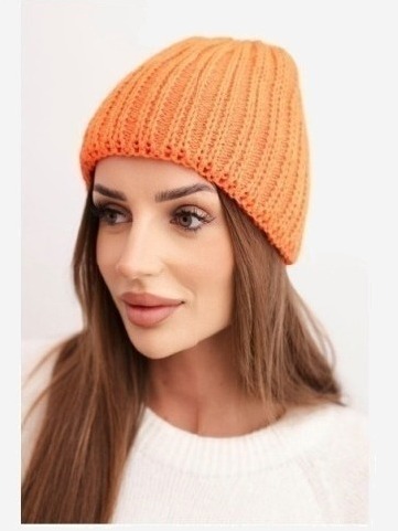 Dámska čiapka Rebeka K345 oranžová