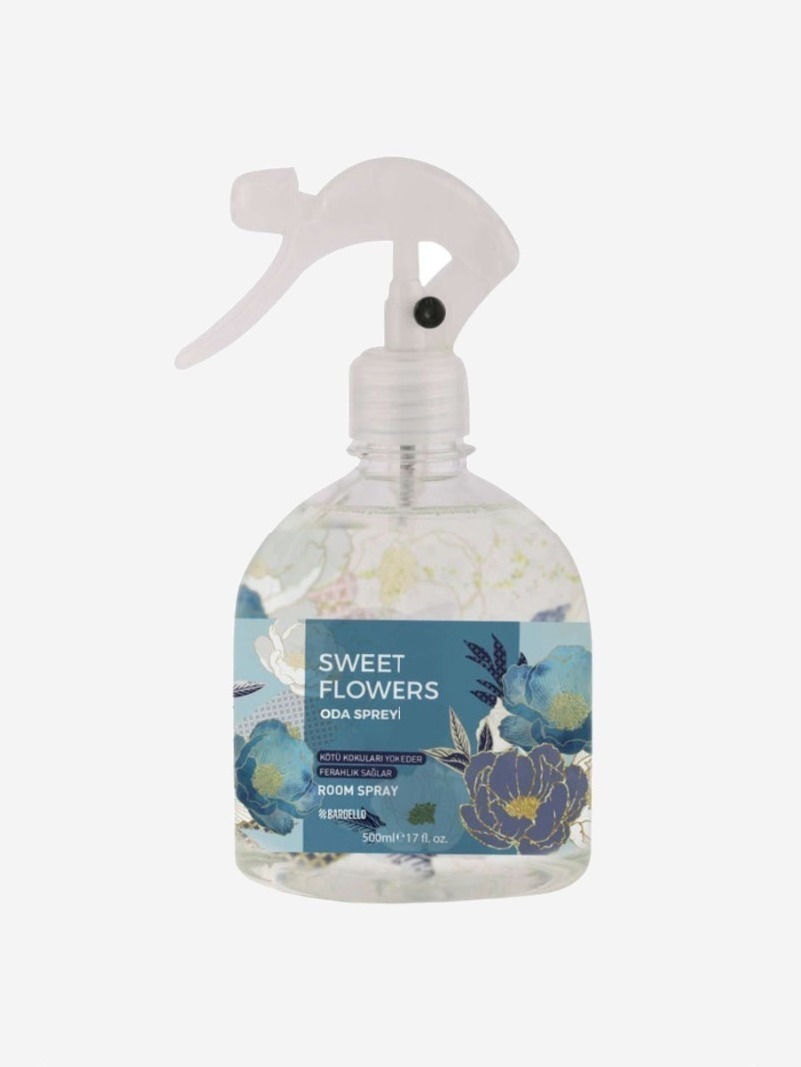 Domáci sprej na vôňu - Sladké kvety 485 ml farba