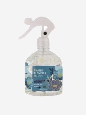 Domáci sprej na vôňu - Sladké kvety 485 ml farba