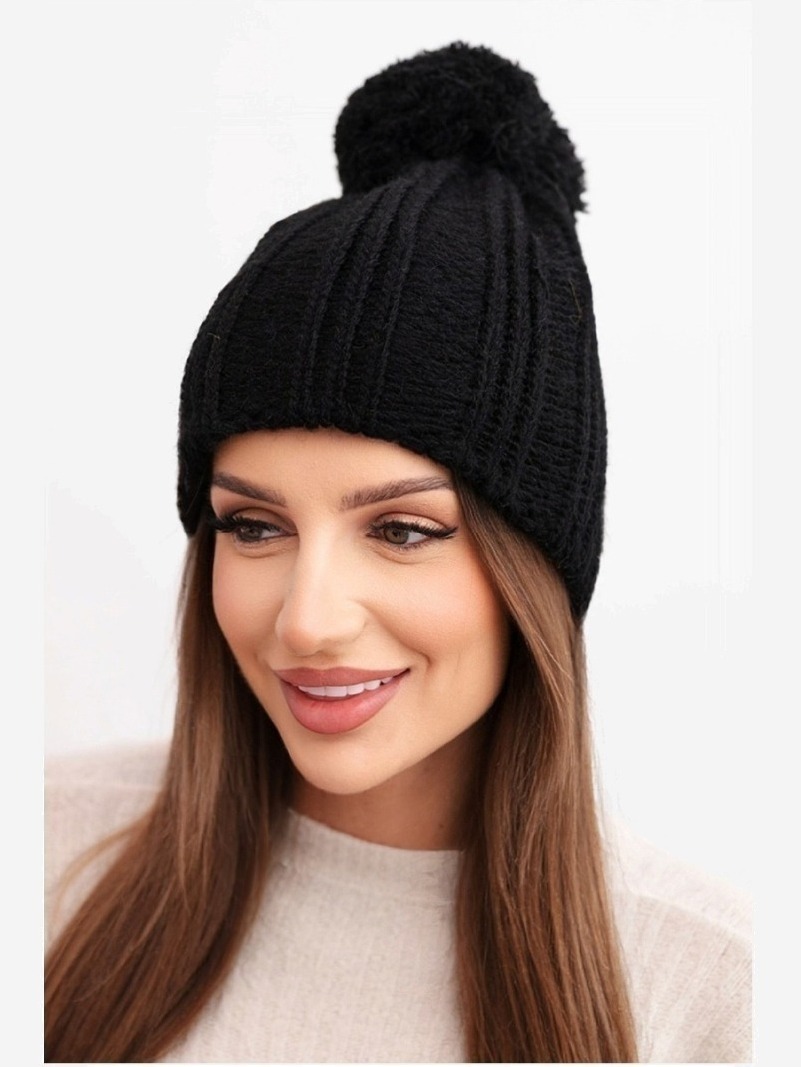 Čapica s fleece Idalia K284 hnedá