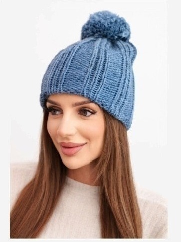 Čapica s fleece Idalia K284 hnedá