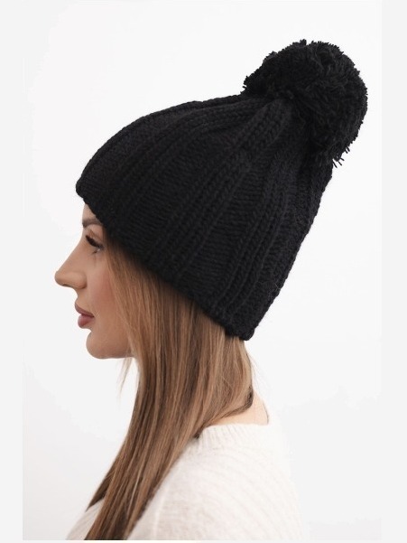 Čapica s fleece Idalia K284 hnedá
