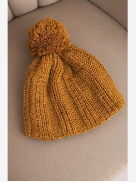 Čapica s fleece Idalia K284 hnedá