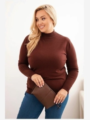 Dámsky sveter Plus Size z...