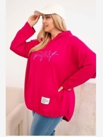 Dámska mikina Plus Size s...