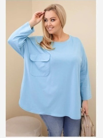 Dámska blúzka Plus Size z...