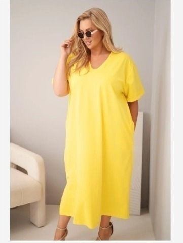 Dámske plus size bavlnené...