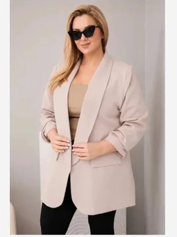 Dámske elegantné sako Plus...