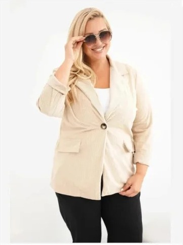 Dámske sako Plus Size...