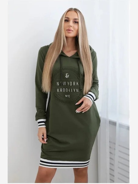 Šaty Brooklyn khaki