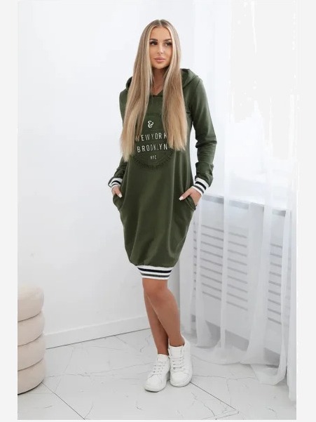 Šaty Brooklyn khaki