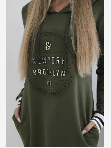 Šaty Brooklyn khaki