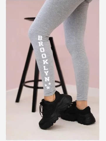 Nohavice legíny Brooklyn šedá