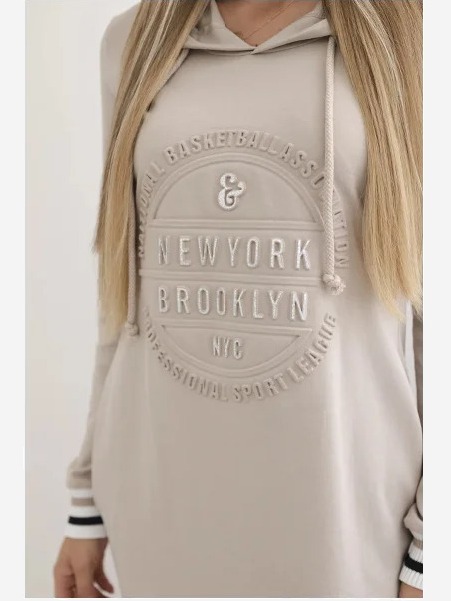 Šaty Brooklyn béžový