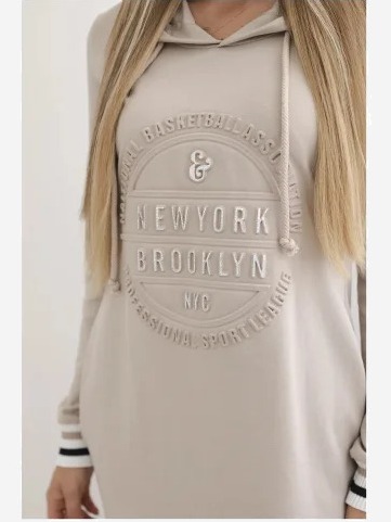 Šaty Brooklyn béžový
