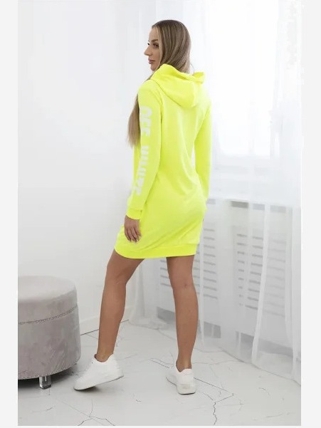 Šaty Off White žltý neón