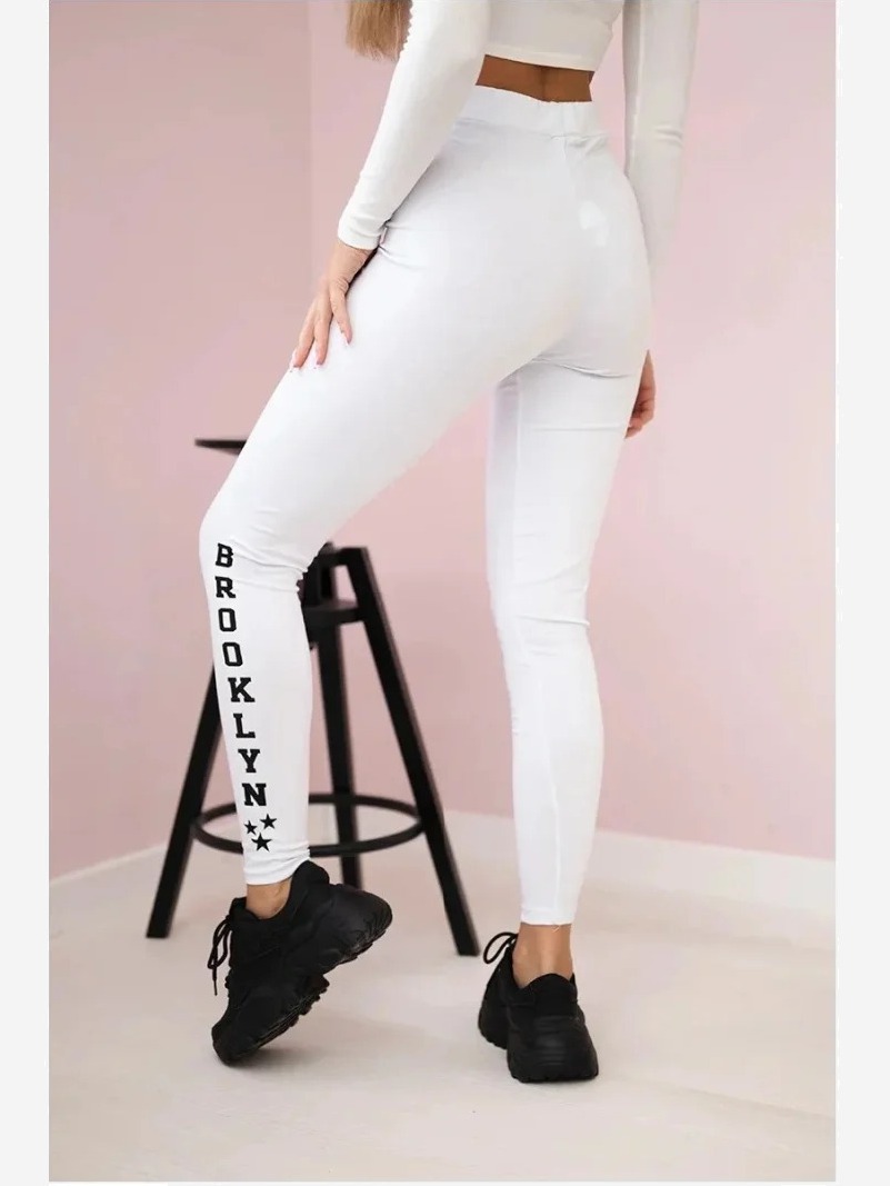 Leginy  Brooklyn biela