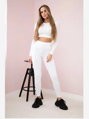 Leginy Brooklyn biela
