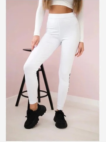 Leginy Brooklyn biela