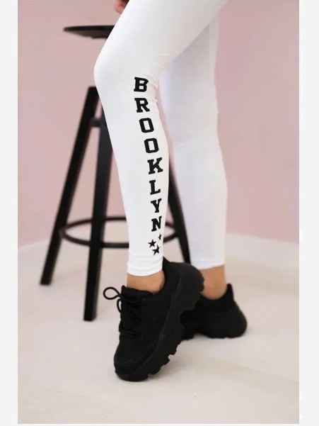 Leginy  Brooklyn biela