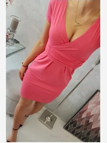 Šaty 8310 fuksiová