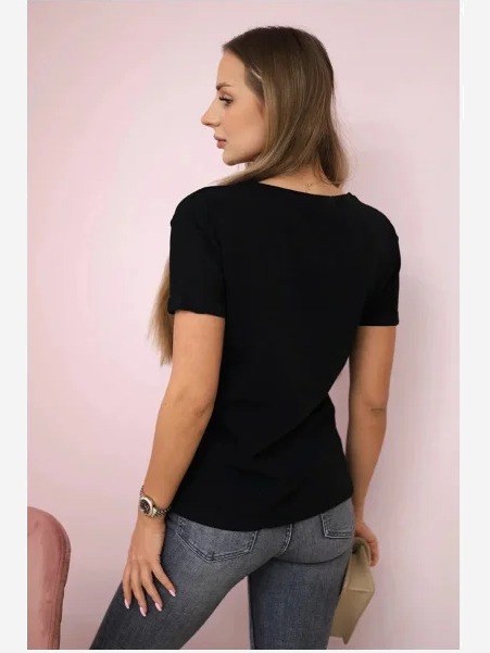 Tričko s potlačou Perfect čierna
