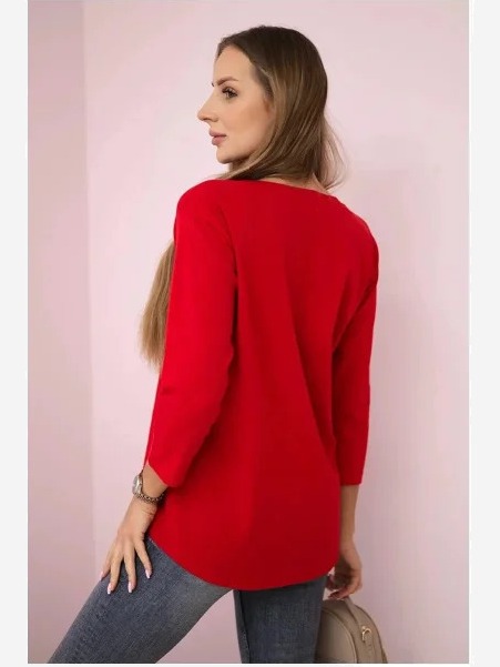Tričko s potlačou Summer Girl červená