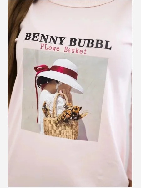Šaty s potlačou Basket ružová