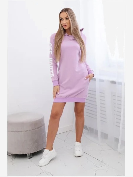 Šaty Off White fialová