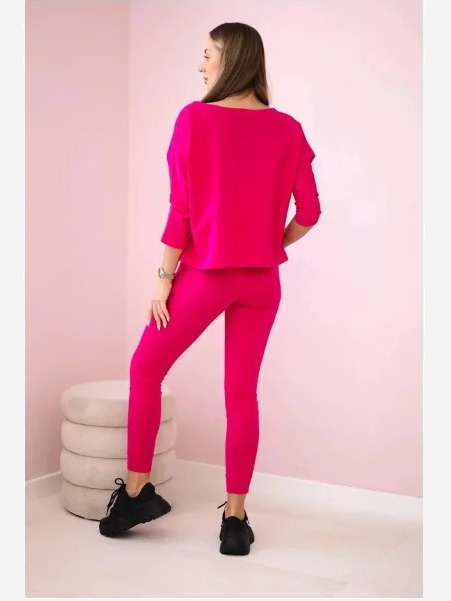 Sada s potlačou Queen fuchsie