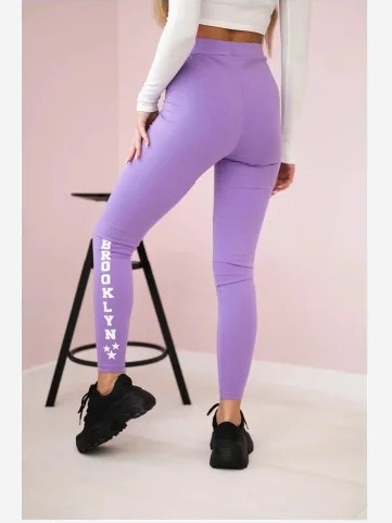 legíny Brooklyn tmavo fialová