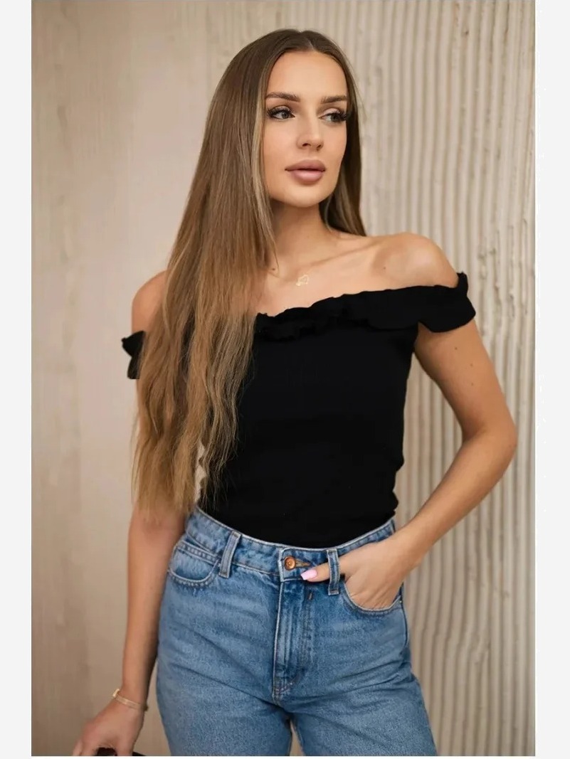 tričko čierna