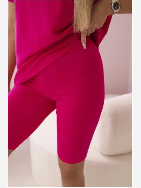 Súprava top+legíny fuchsie