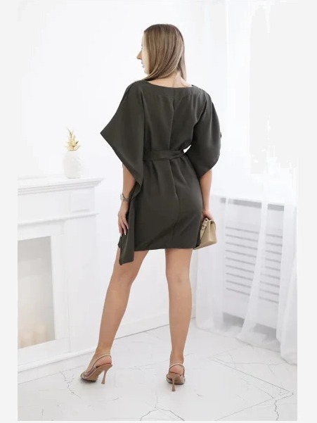 Šaty Oversize khaki