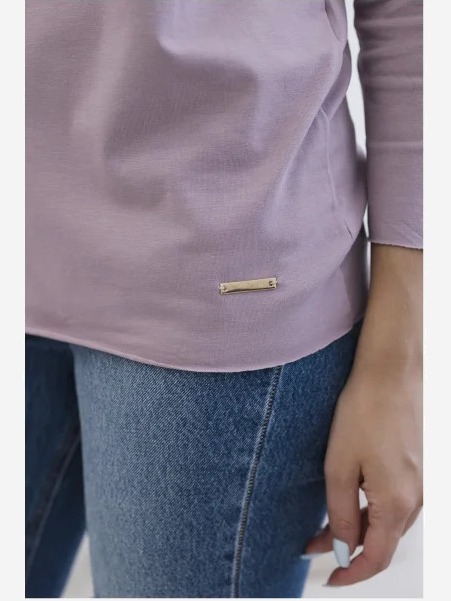 Blúzka Casual tmavo ružová