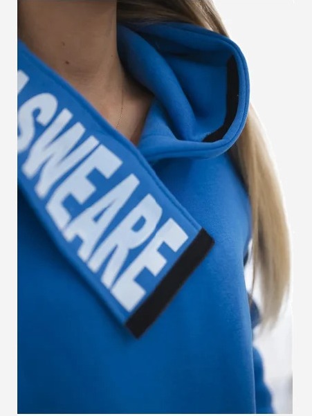 Zateplená mikina s kapucňou nevädza
